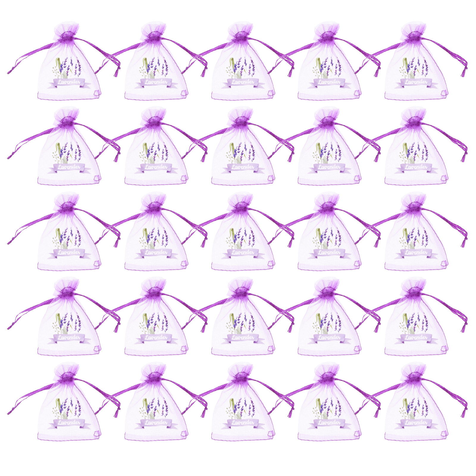 20 Pcs Empty Lavender Sachets  - Dried Flower Bulk บทวิจารณ์และราคา