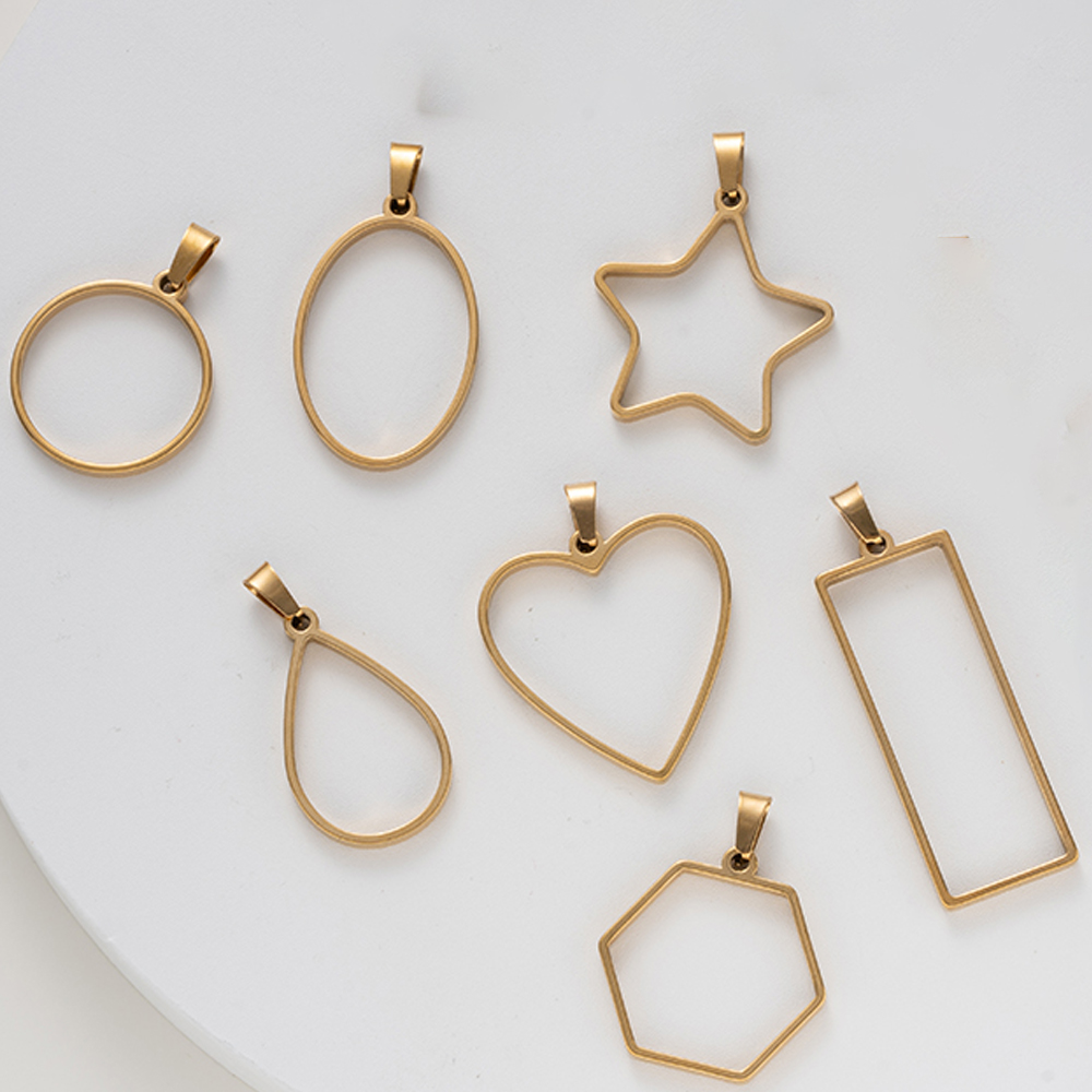 5pcs Stainless Steel Open Back - Resin Craft Projects บทวิจารณ์และราคา