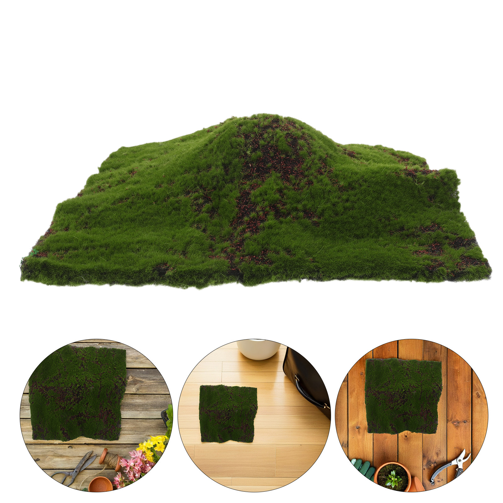 Fake Moss Grass Artificial Gre - Terrarium Moss Art บทวิจารณ์และราคา