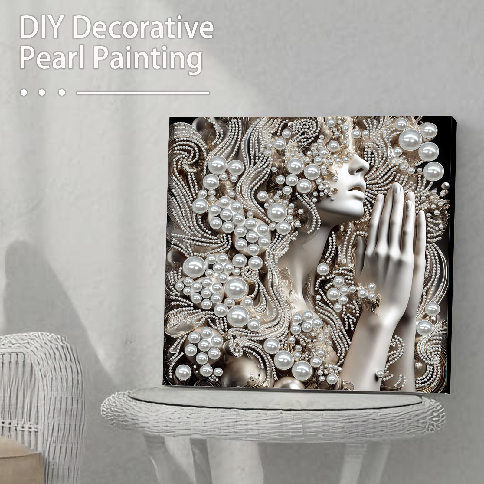 DIY Ladies Pearl Painting Art  - Resin Craft For Beginners บทวิจารณ์และราคา