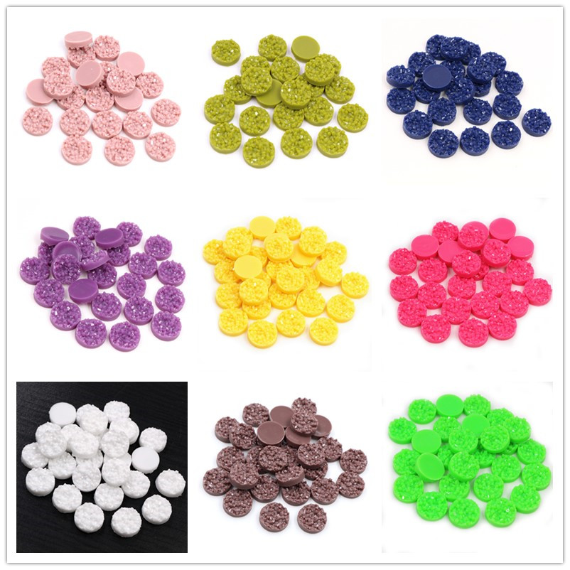 40pcs Resin Druzy Cabochons Do - Resin Craft Projects บทวิจารณ์และราคา