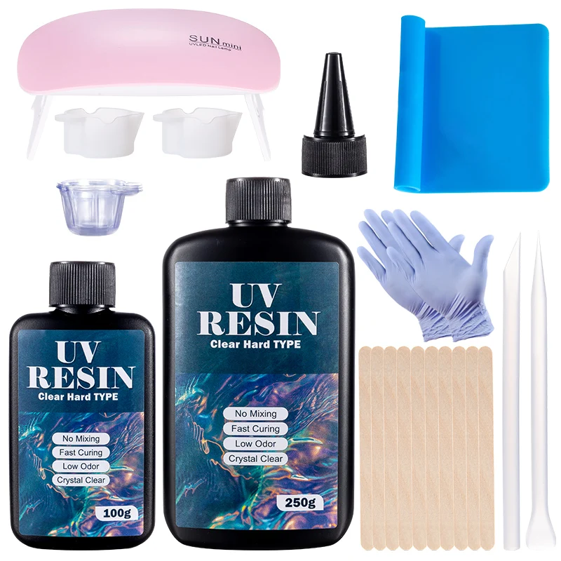Hard UV Resin Glue Kit Fast Cu - Epoxy Uv Resin Kit บทวิจารณ์และราคา