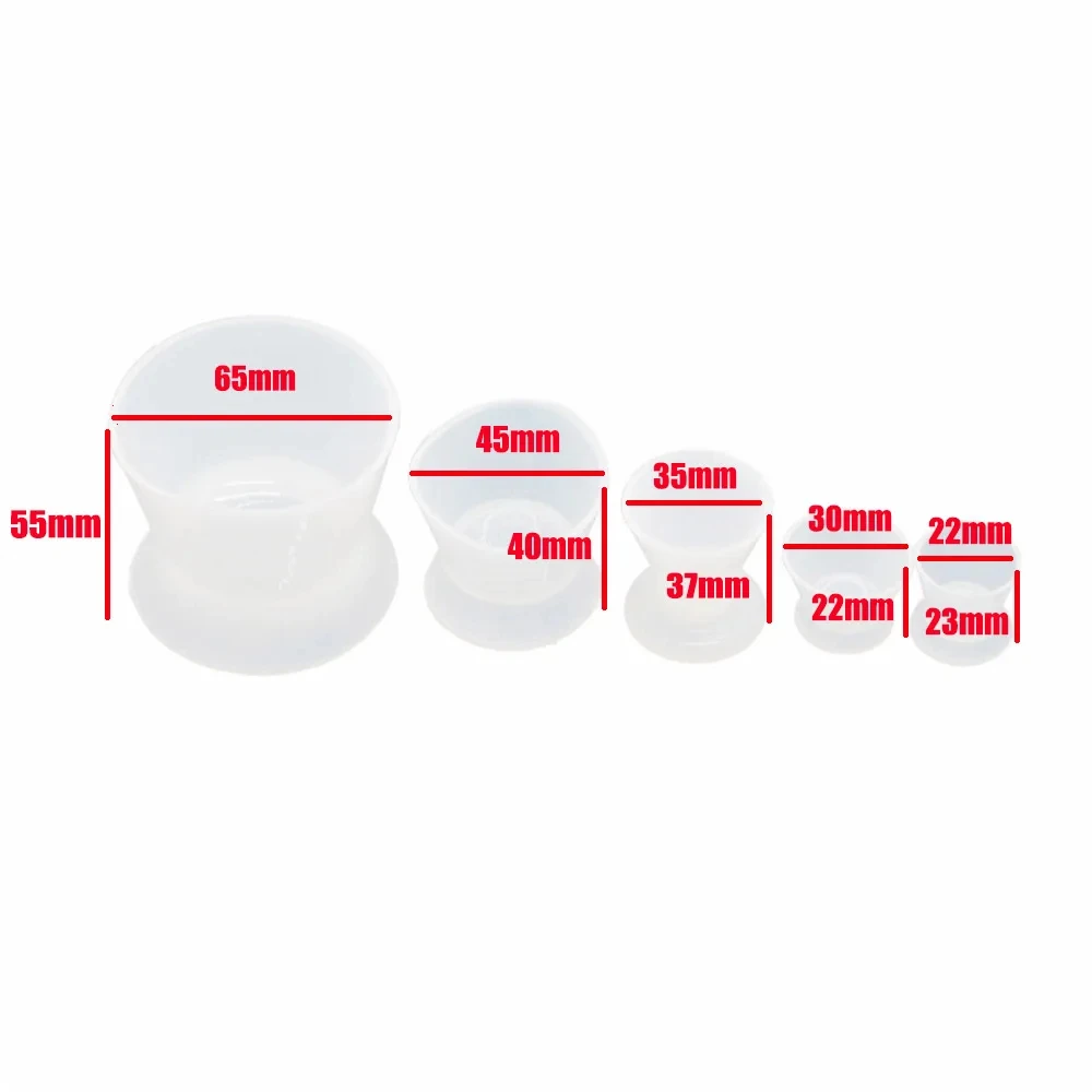 1 set Dental Silicone Mixing C - Mixing Cup Silicone บทวิจารณ์และราคา