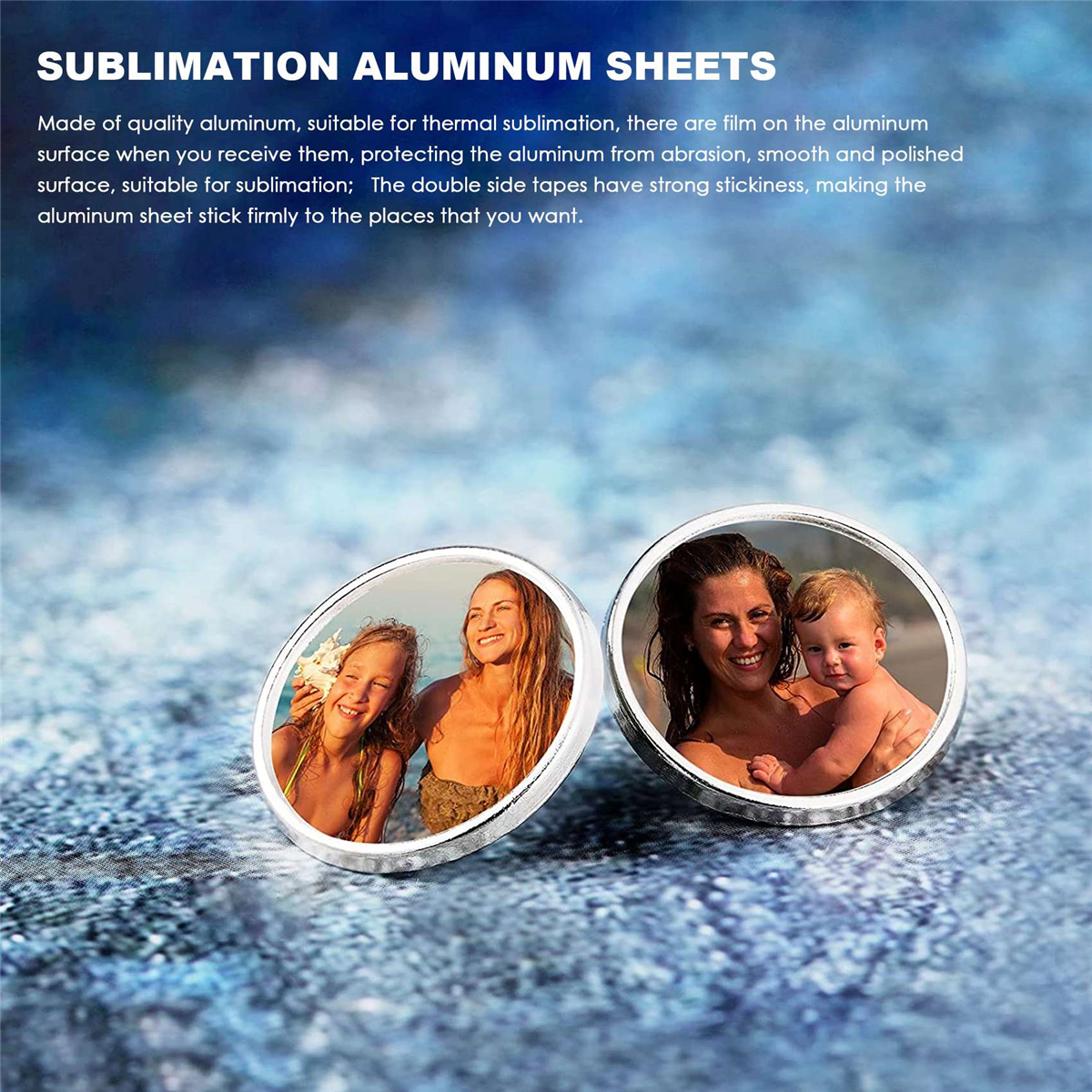 ABLG Sublimation Blank Aluminu - Bezels Set Pendant บทวิจารณ์และราคา