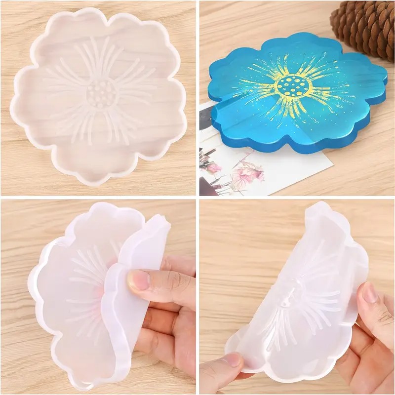 DIY Sakura Shaped Resin Mold - - Geode Mold Silicone บทวิจารณ์และราคา