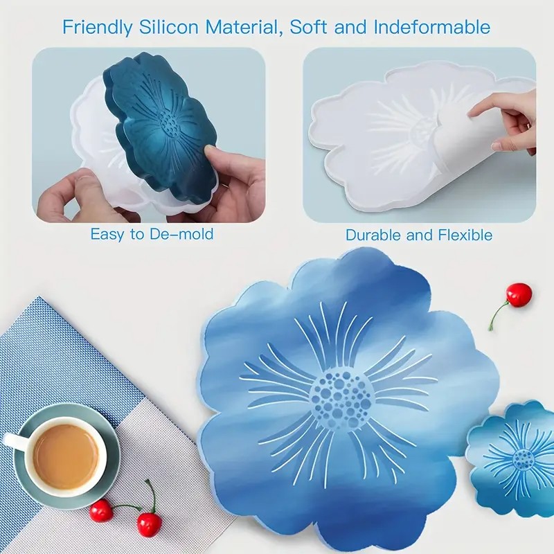 DIY Sakura Shaped Resin Mold - - Geode Mold Silicone บทวิจารณ์และราคา