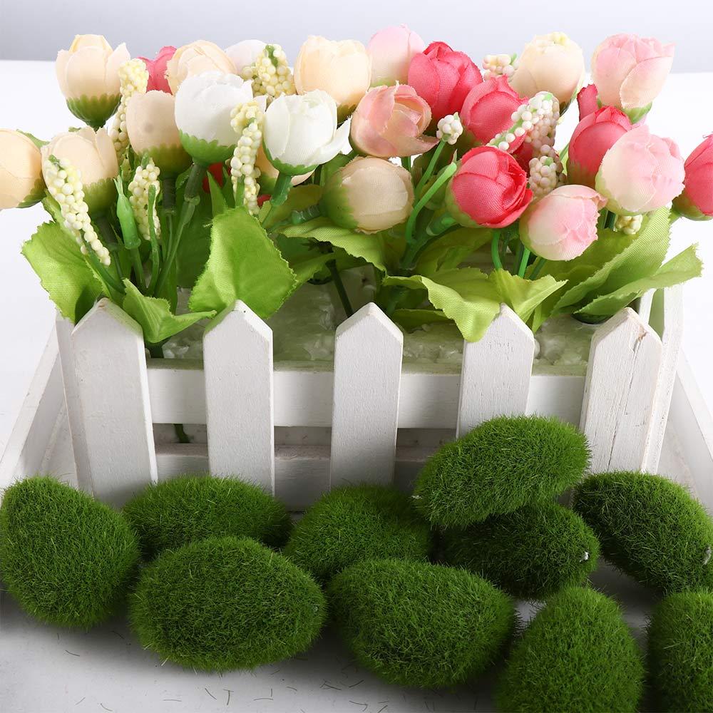 Floral Arrangements Fake Stone - Terrarium Moss Art บทวิจารณ์และราคา