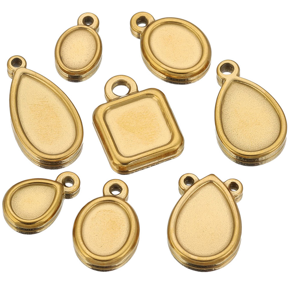 5pcs Stainless Steel Square Dr - Resin Craft Supplies บทวิจารณ์และราคา