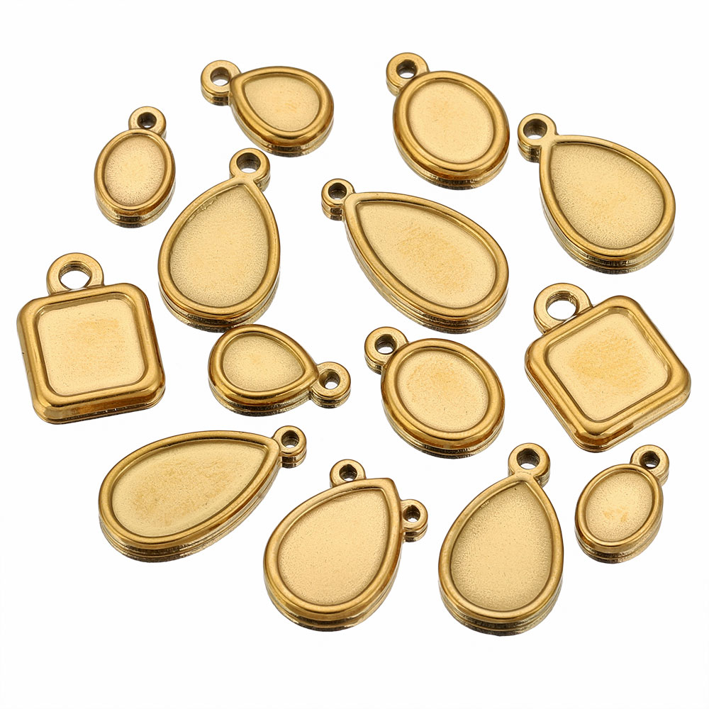 5pcs Stainless Steel Square Dr - Resin Craft Supplies บทวิจารณ์และราคา