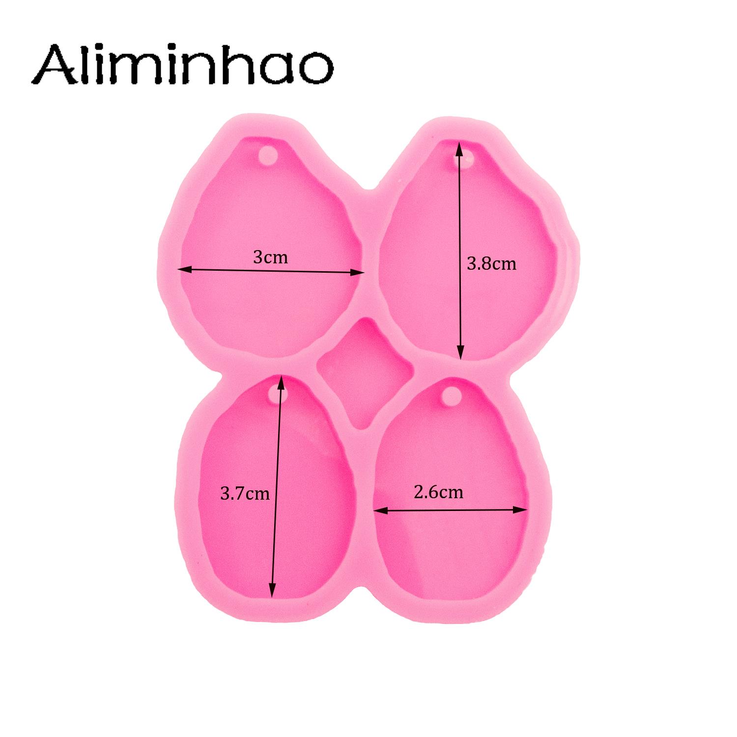 DY1085 Shiny Geodes Molds with - Geode Mold Silicone บทวิจารณ์และราคา