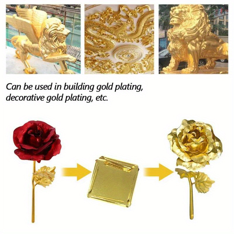 Aomily 9x9cm 100 Sheets Practi - Gold Foil Flakes บทวิจารณ์และราคา