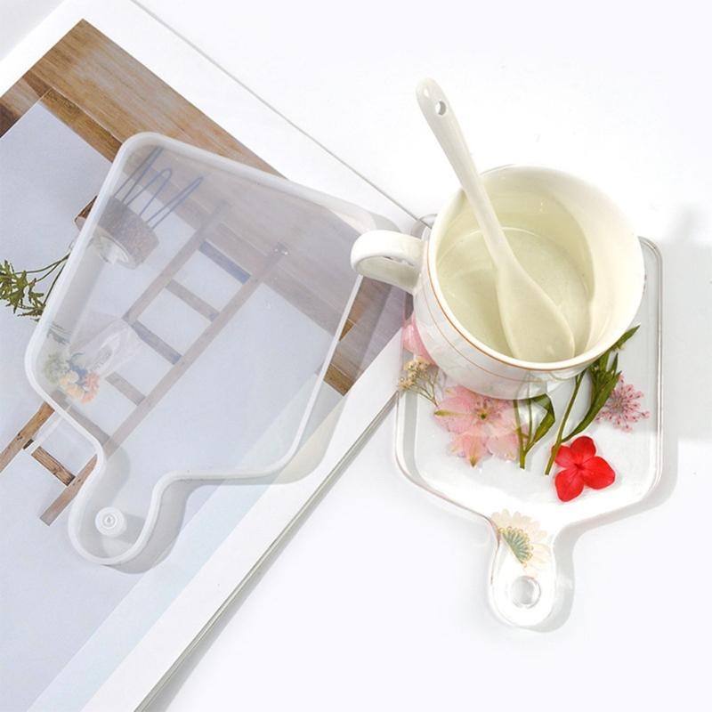 DIY Handle Tray Serving Borad  - Serving Tray Mold บทวิจารณ์และราคา