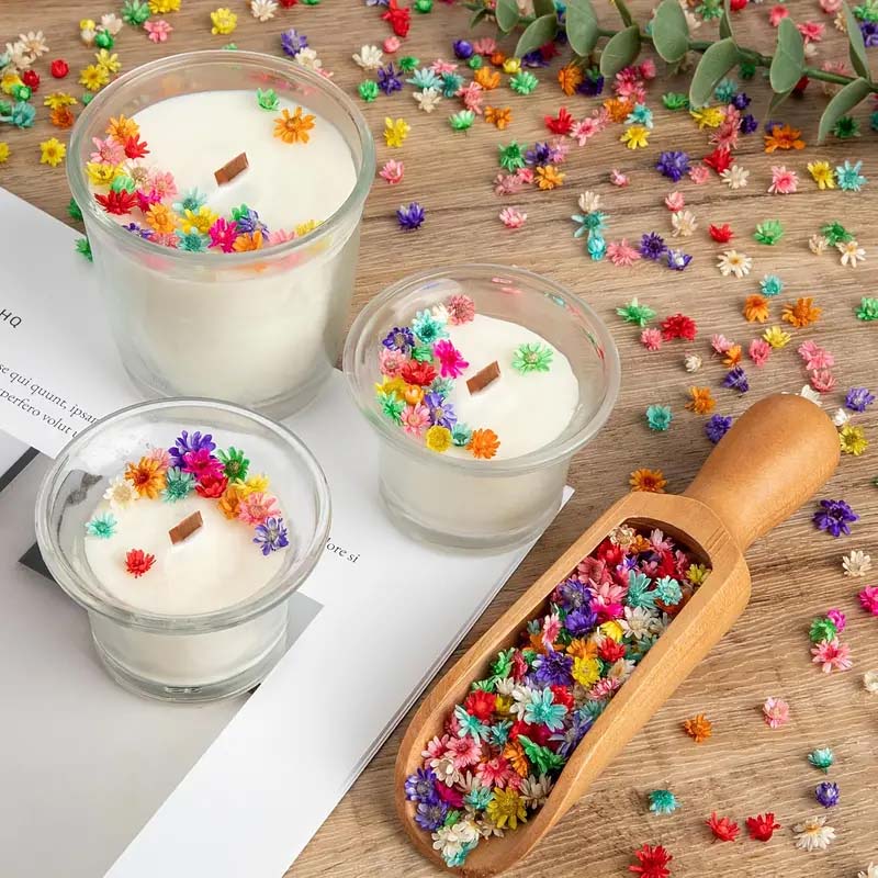 Mixed Colorful Flower for Wax  - Resin Crafts Diy บทวิจารณ์และราคา