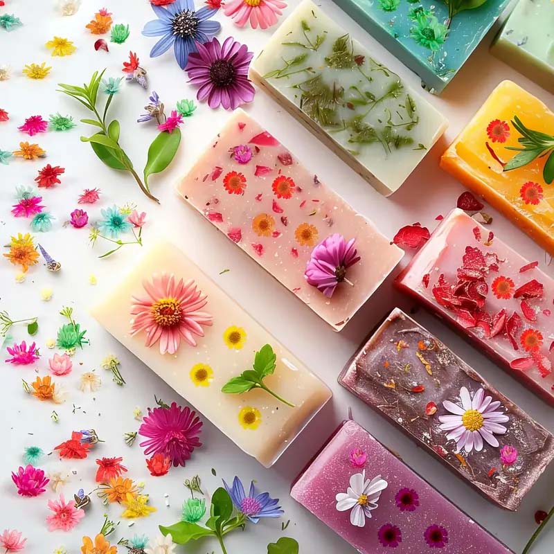 Mixed Colorful Flower for Wax  - Resin Crafts Diy บทวิจารณ์และราคา