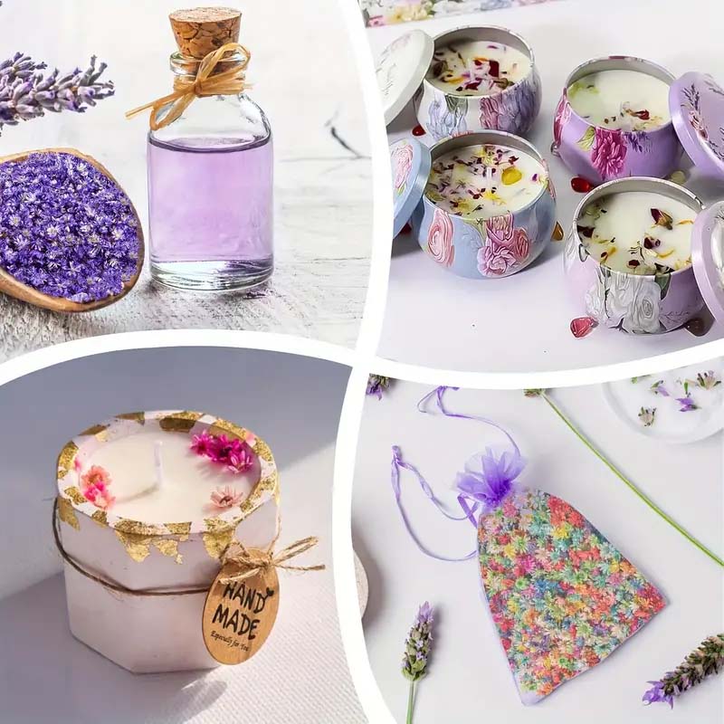 Mixed Colorful Flower for Wax  - Resin Crafts Diy บทวิจารณ์และราคา