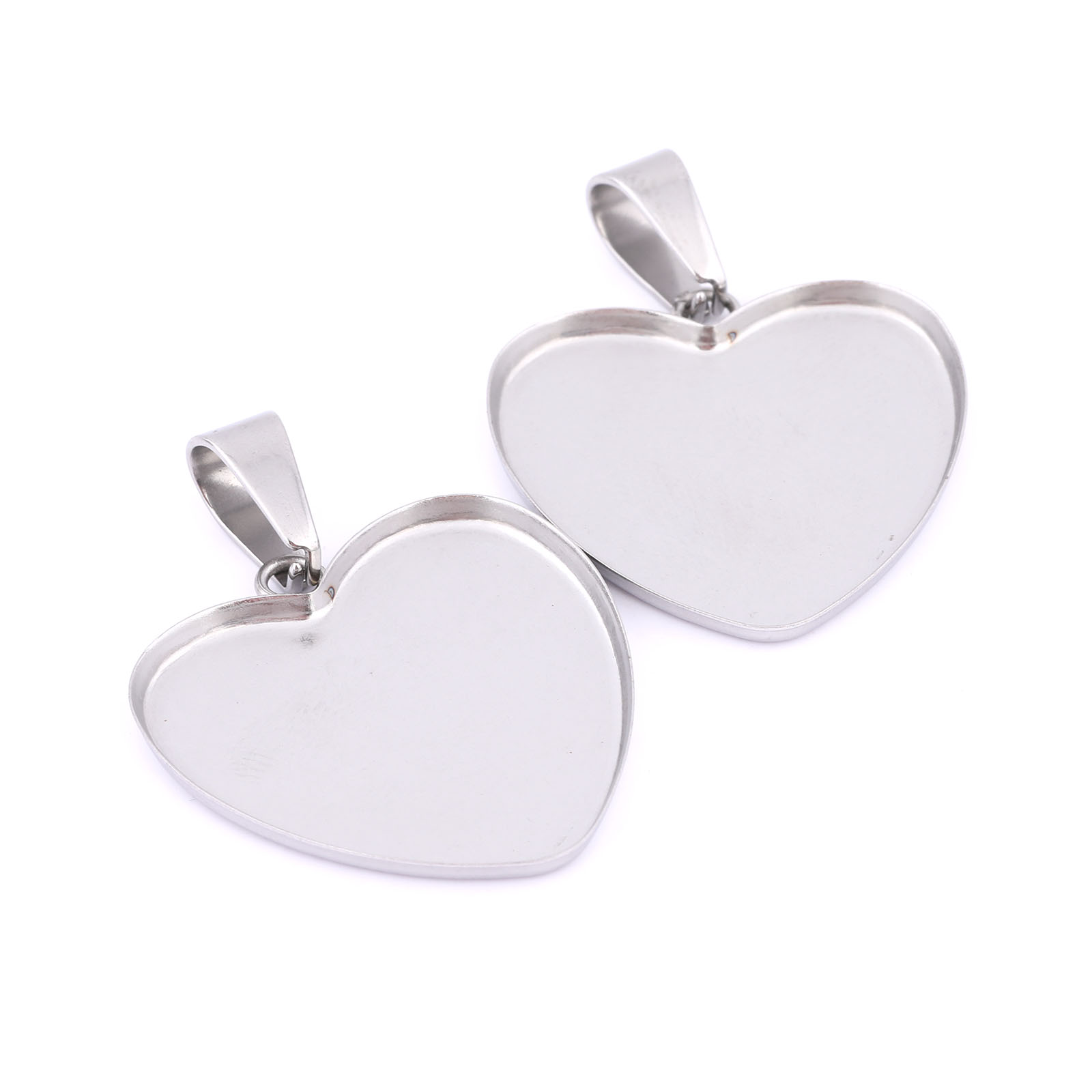 10pcs Stainless Steel Gold Pla - Bezels Set Pendant บทวิจารณ์และราคา