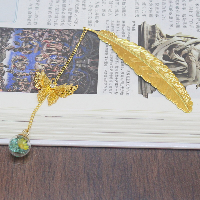 1pc Chinese Style Metal Feathe - Dried Flower Bulk บทวิจารณ์และราคา