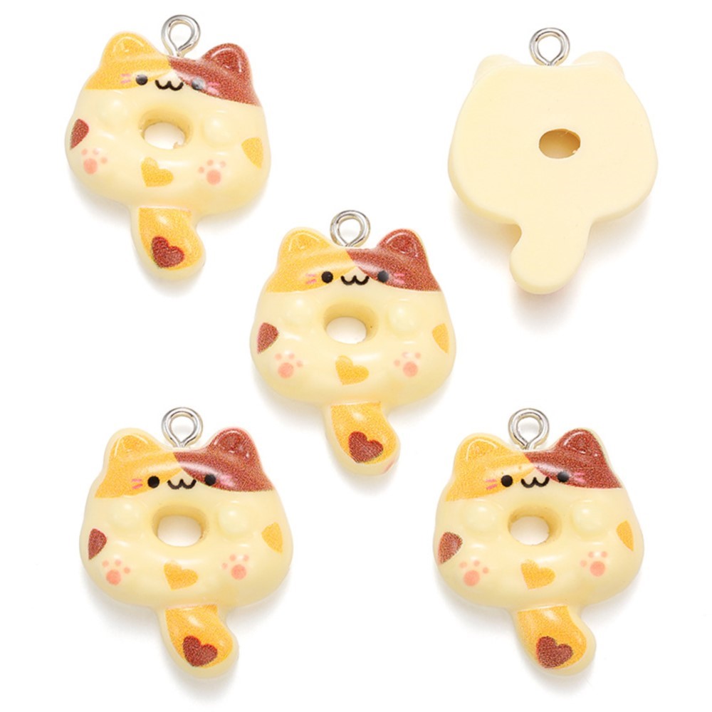 10Pcs Kawaii Cartoon Cat Resin - Resin Crafts Diy บทวิจารณ์และราคา