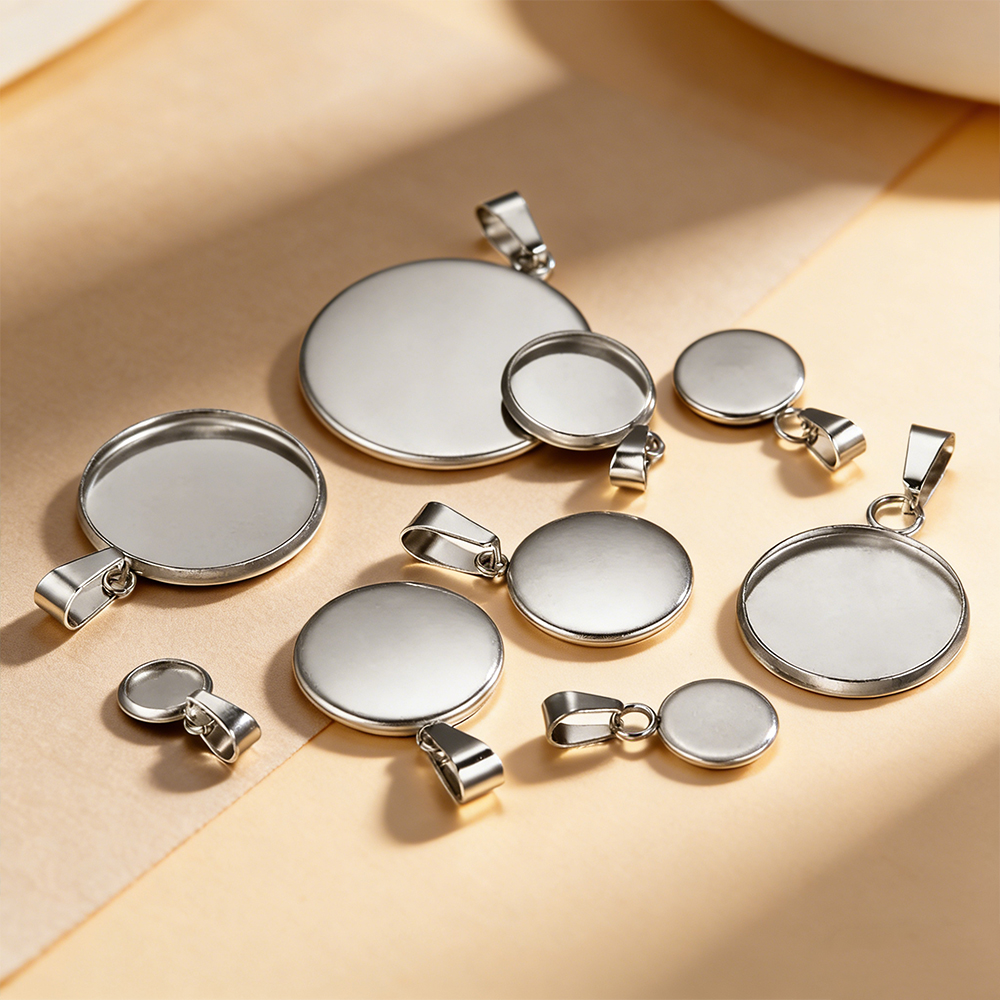 10pcs 316 Stainless Steel 6~20 - Bezels Set Pendant บทวิจารณ์และราคา