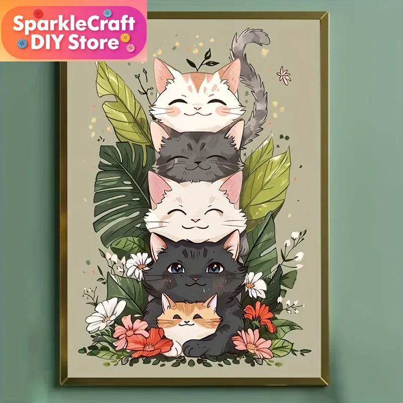 1pc frameless 5D Diamond Paint - Resin Craft For Beginners บทวิจารณ์และราคา