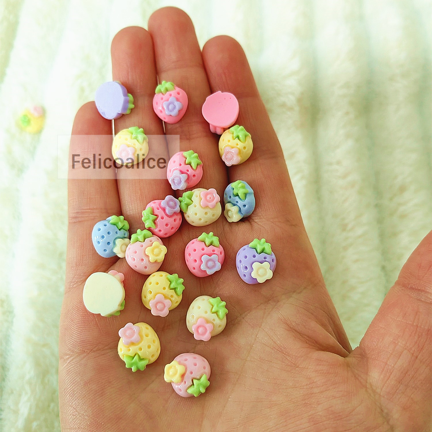 30Pcs New Cute Resin Mini Smal - Flower Preservation Resin บทวิจารณ์และราคา