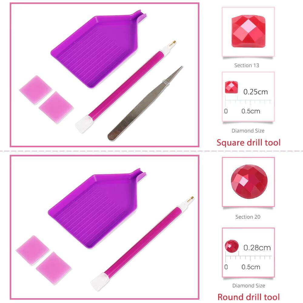 1PC frameless  Diamond Paintin - Resin Craft Ideas บทวิจารณ์และราคา