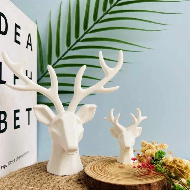 2 Pieces of Deer Antlers Ornam - Resin Craft Ideas บทวิจารณ์และราคา