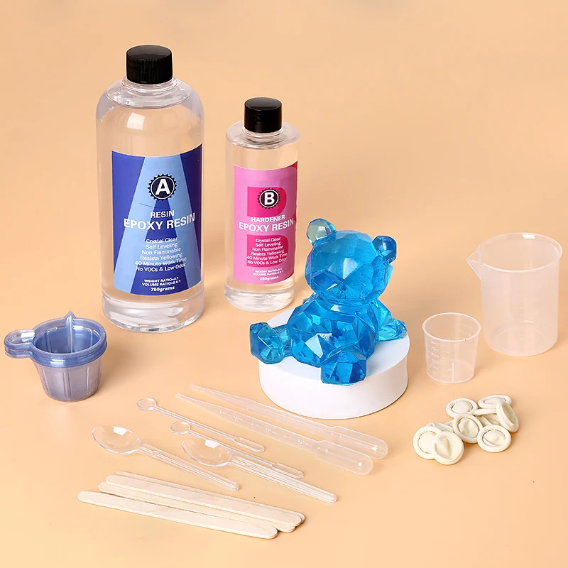Epoxy Resin Kit Crystal Clear  - Mixing Cup Silicone บทวิจารณ์และราคา