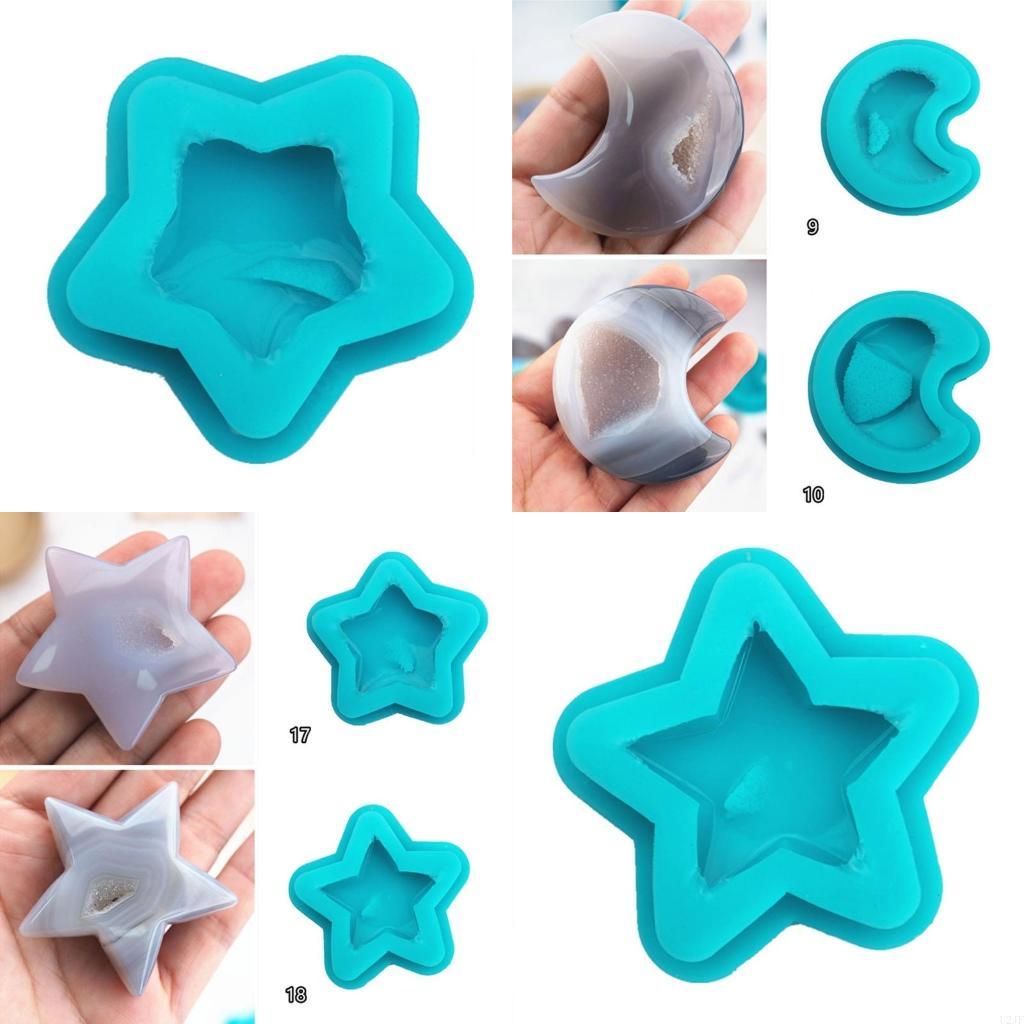 Creative Art Craft Resin Rock  - Geode Mold Silicone บทวิจารณ์และราคา