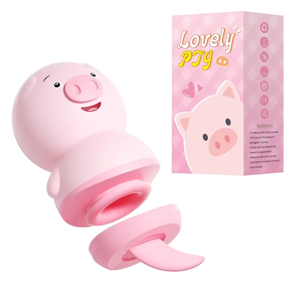 Mini Pig Licking Tongue Vibrat - Vacuum Chamber Small บทวิจารณ์และราคา