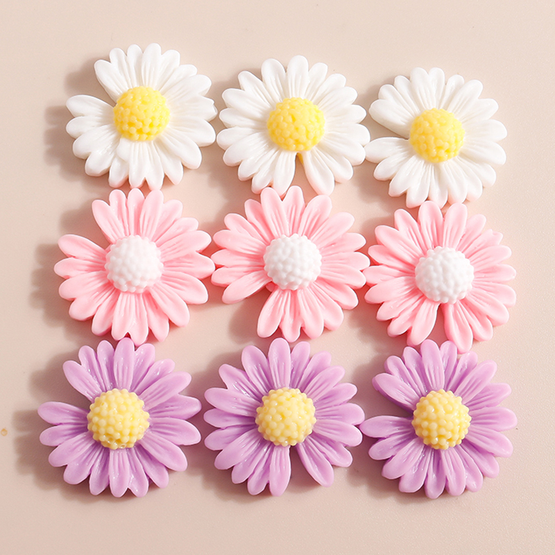 10pcs 20*20mm Kawaii Daisy Flo - Flower Preservation Resin บทวิจารณ์และราคา