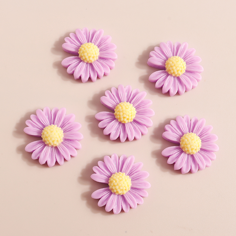 10pcs 20*20mm Kawaii Daisy Flo - Flower Preservation Resin บทวิจารณ์และราคา