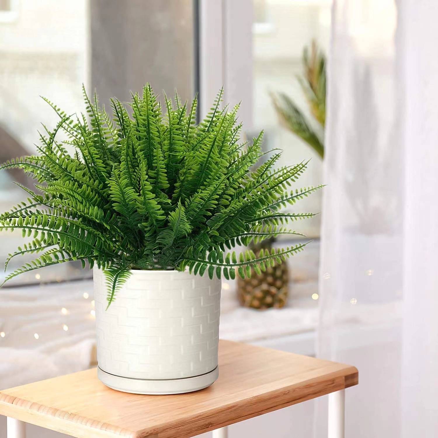 Artificial Persian Ferns Flowe - Terrarium Moss Art บทวิจารณ์และราคา