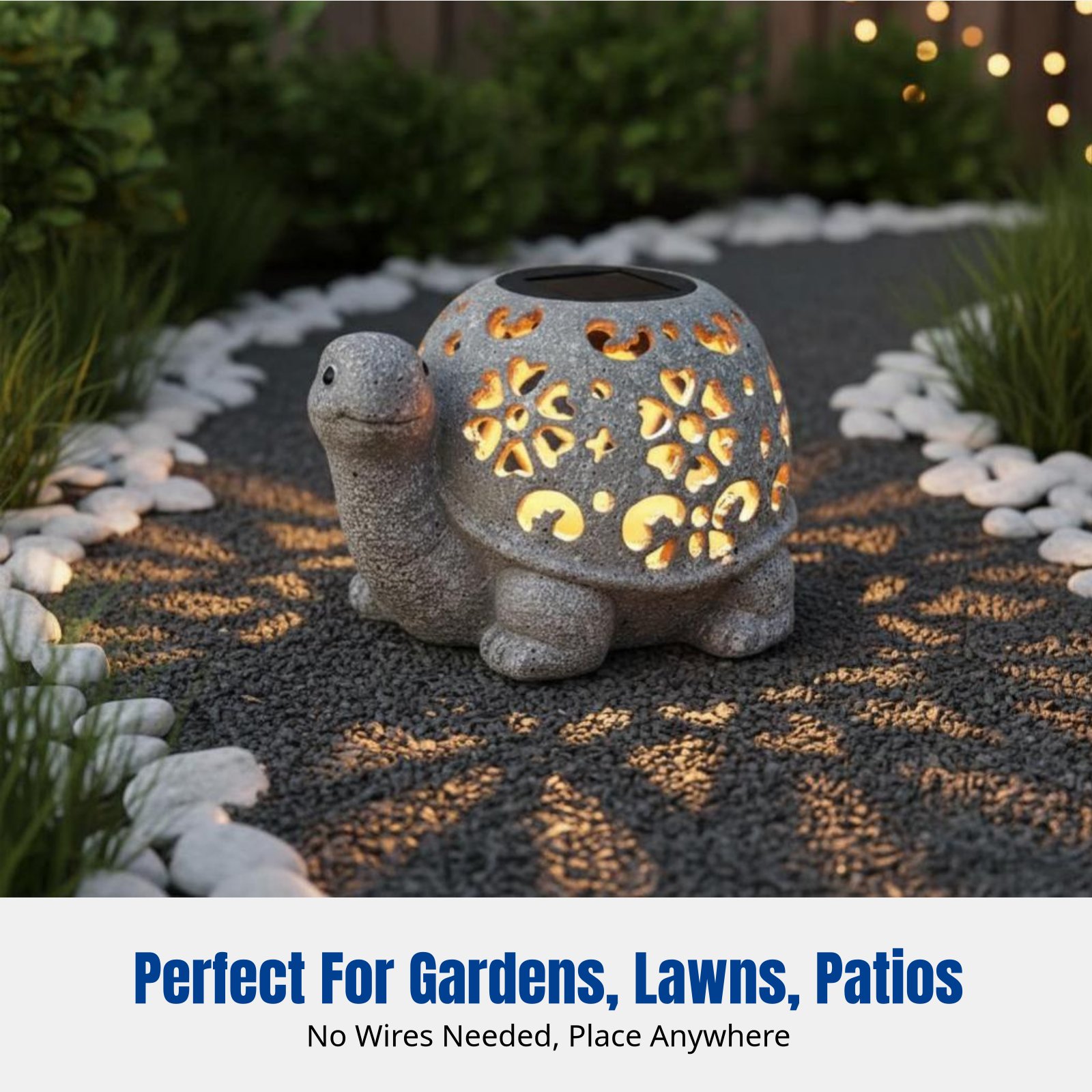 Garden Decor, Solar Hollow Tur - Resin Crafts บทวิจารณ์และราคา