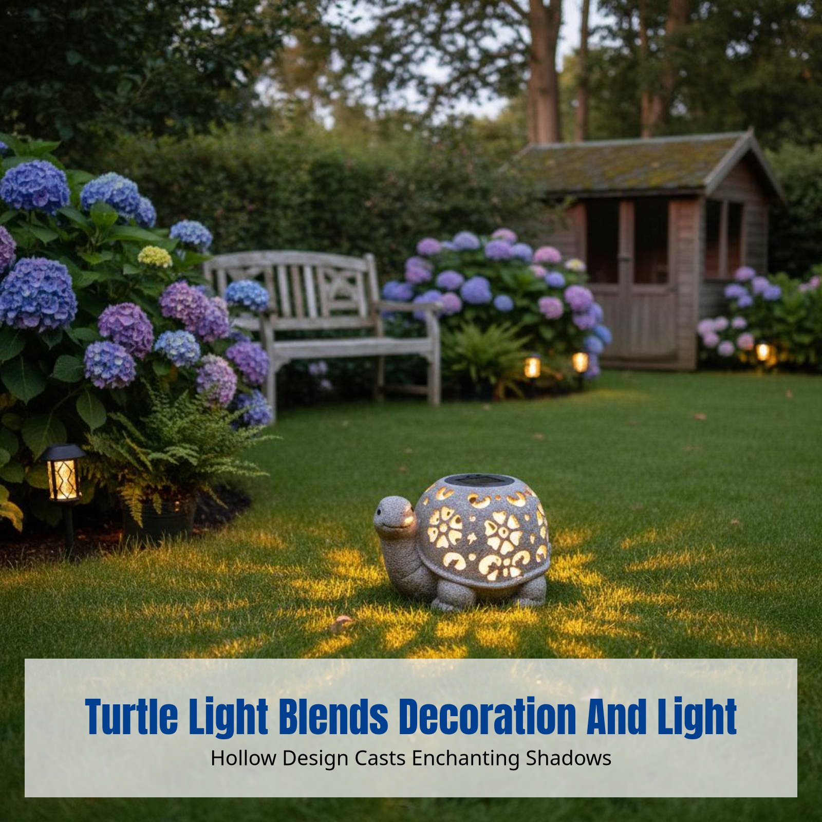 Garden Decor, Solar Hollow Tur - Resin Crafts บทวิจารณ์และราคา