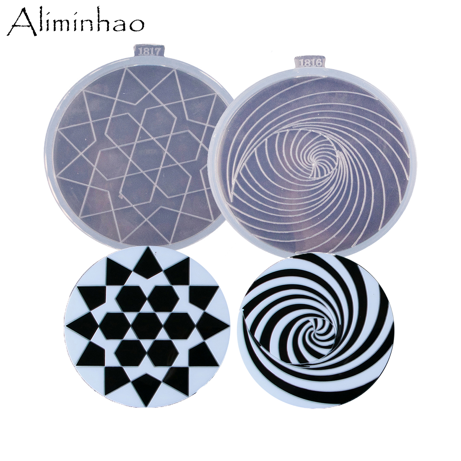DY1817 Shiny 4.9 inch Geode Co - Geode Mold Silicone บทวิจารณ์และราคา