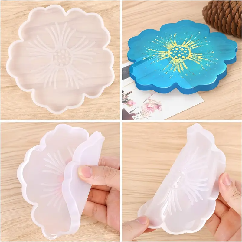 DIY Sakura Shaped Resin Mold - - Geode Mold Silicone บทวิจารณ์และราคา