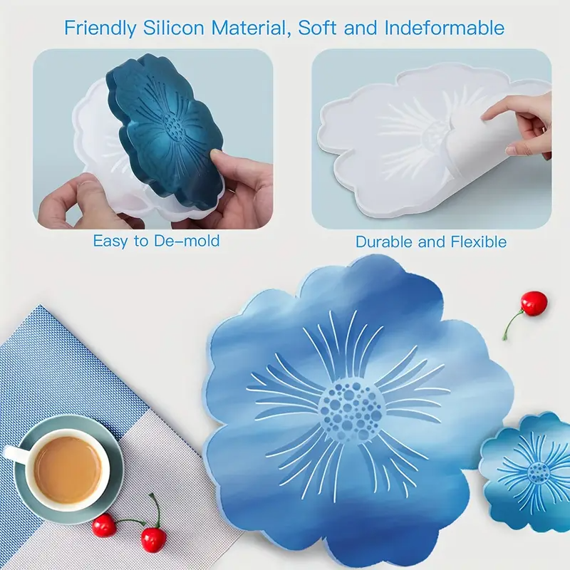 DIY Sakura Shaped Resin Mold - - Geode Mold Silicone บทวิจารณ์และราคา