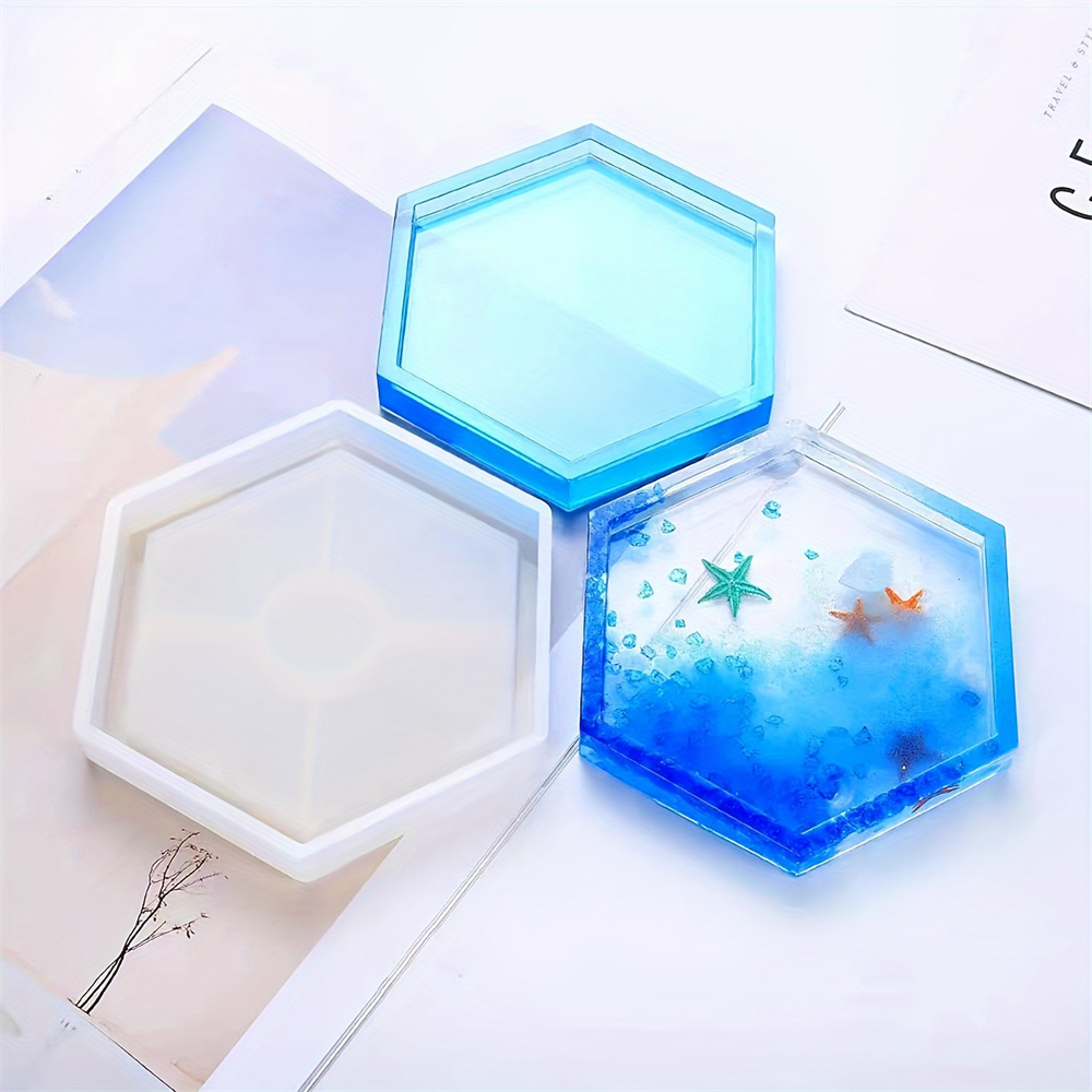 4pcs/Set Storage Tray Coaster  - Serving Tray Mold บทวิจารณ์และราคา