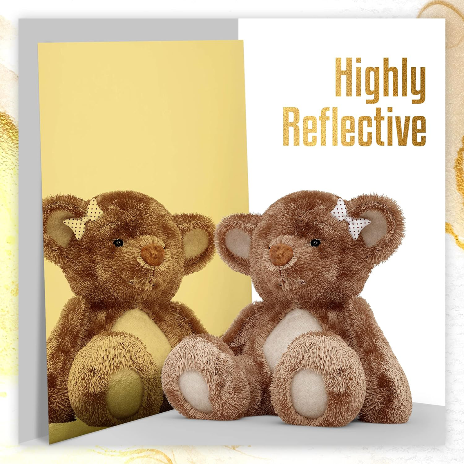 10 Sheets A4 Size Metallic Gol - Gold Foil Flakes บทวิจารณ์และราคา