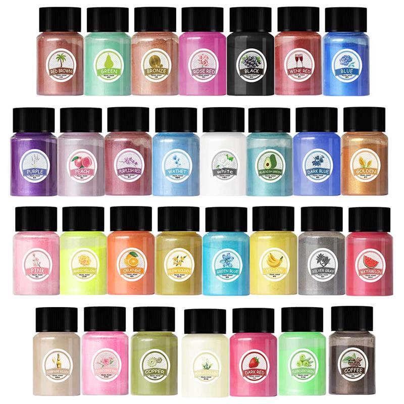 10g Pearlescent Powder Resin P - Resin Pigment Set บทวิจารณ์และราคา