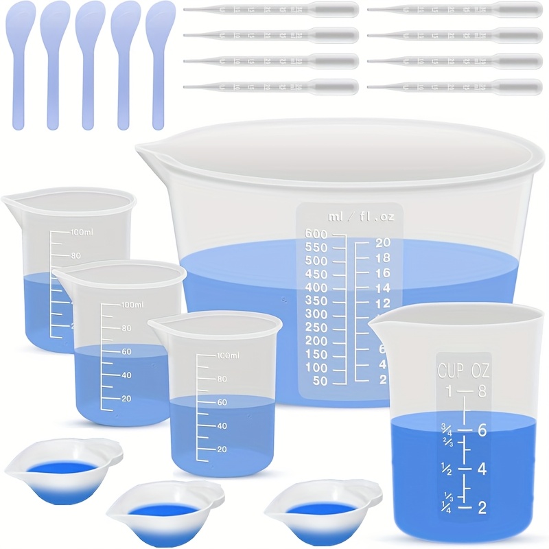 Silicone Resin Mixing Measurin - Mixing Cup Silicone บทวิจารณ์และราคา
