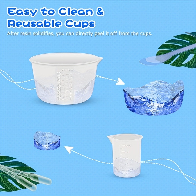 Silicone Resin Mixing Measurin - Mixing Cup Silicone บทวิจารณ์และราคา