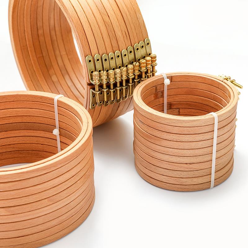 1pcs High Quality Beech Wood E - Wood Ring Blank บทวิจารณ์และราคา