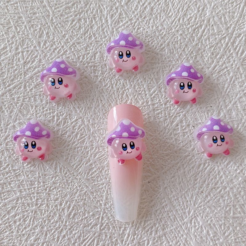 2/10/20pcs Kirby Nail Charms 3 - Resin Crafts บทวิจารณ์และราคา