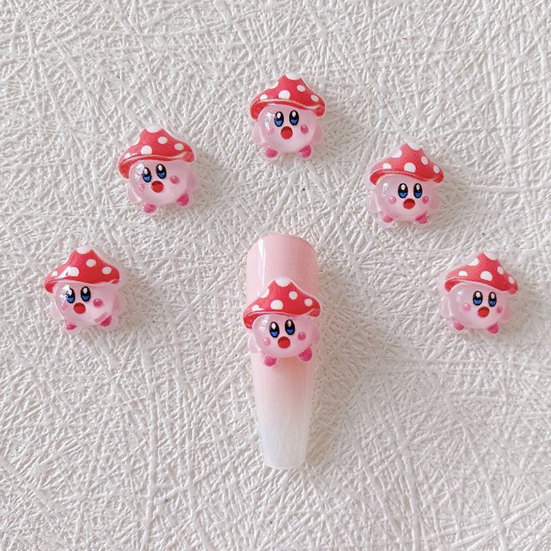 2/10/20pcs Kirby Nail Charms 3 - Resin Crafts บทวิจารณ์และราคา