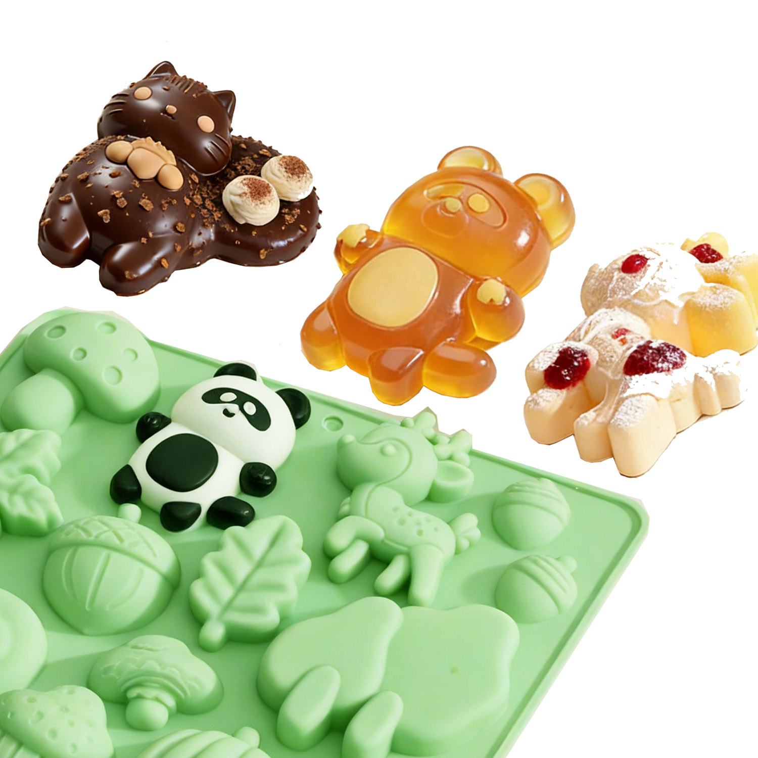 1 Silicone Cake Mold in the Sh - Resin Craft Projects บทวิจารณ์และราคา