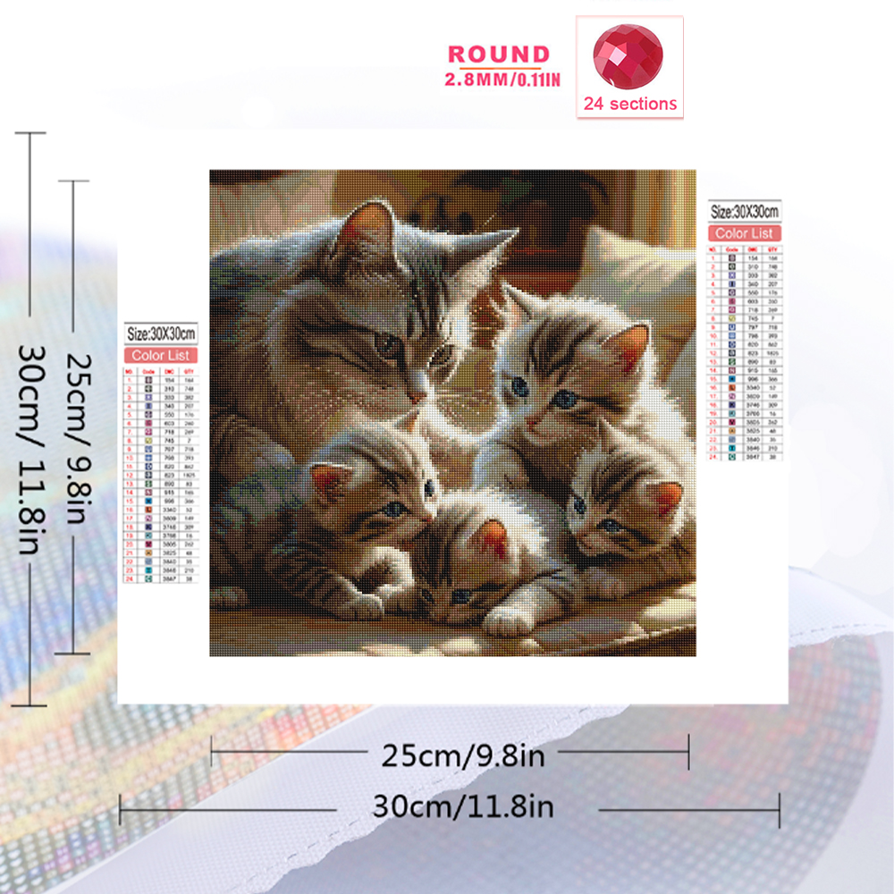 Momoart DIY Diamond Mosaic Cat - Resin Craft For Beginners บทวิจารณ์และราคา