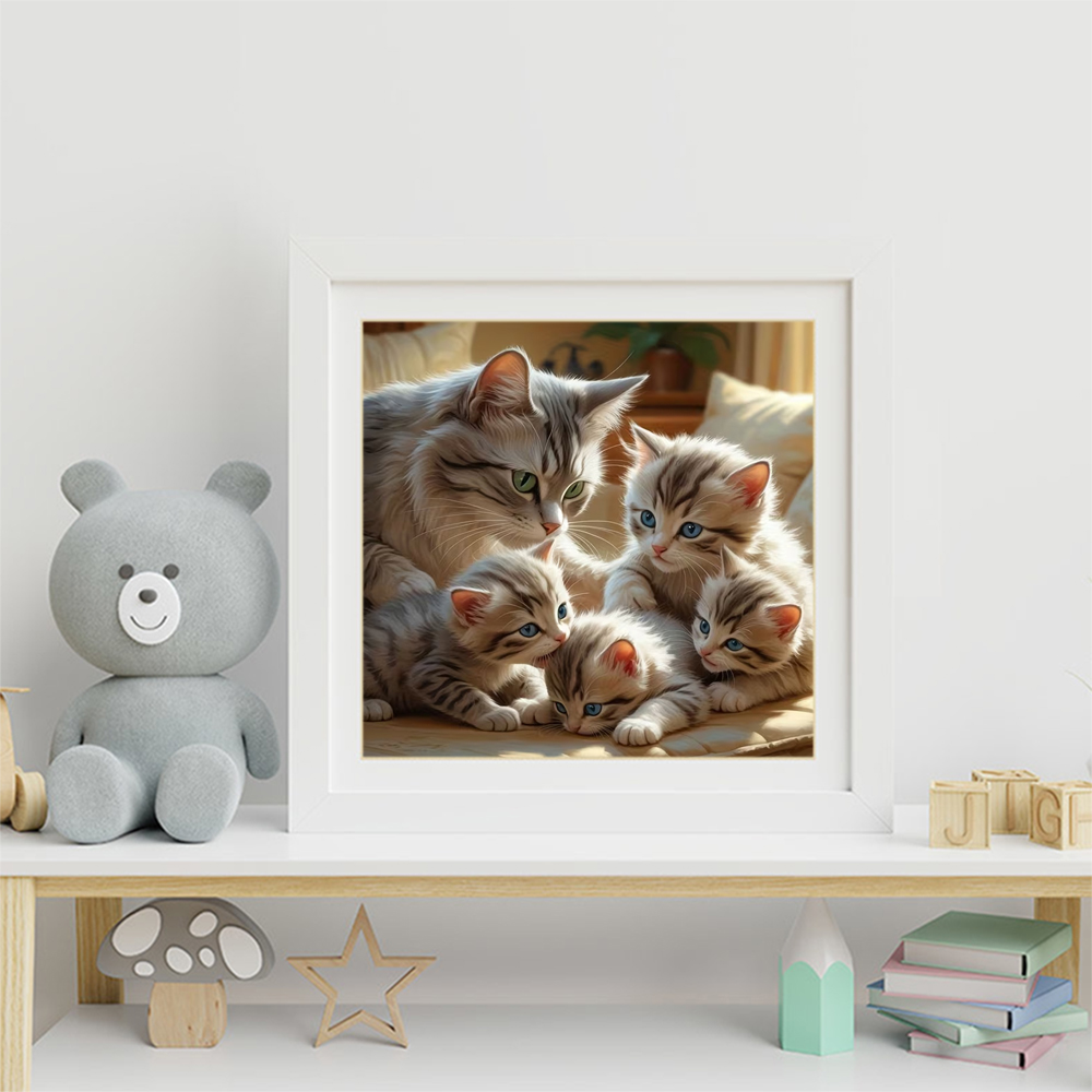 Momoart DIY Diamond Mosaic Cat - Resin Craft For Beginners บทวิจารณ์และราคา