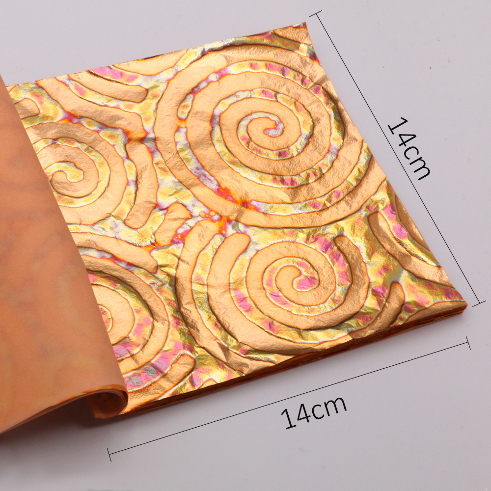 DIY 25 Sheets 14cm Booklets Va - Gold Foil Flakes บทวิจารณ์และราคา